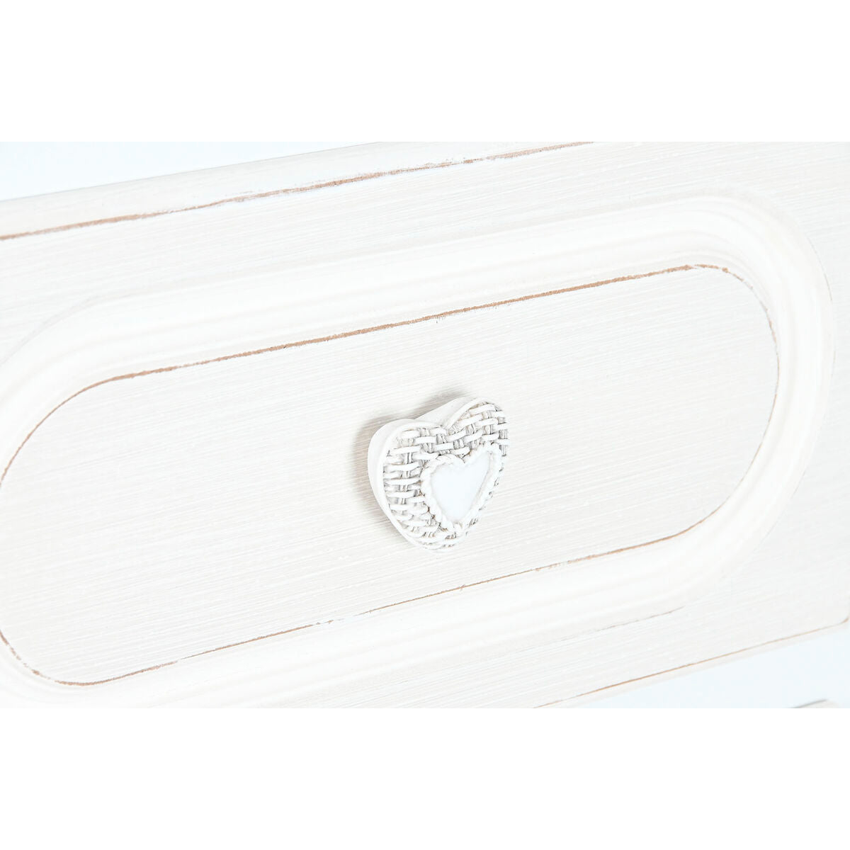 Commode Home ESPRIT Blanc Beige Romantique 80 x 42 x 105 cm