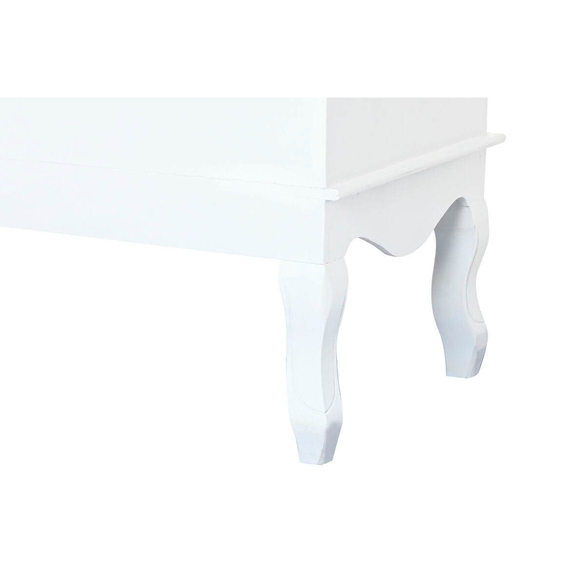 Commode Home ESPRIT Blanc Beige Romantique 80 x 42 x 105 cm