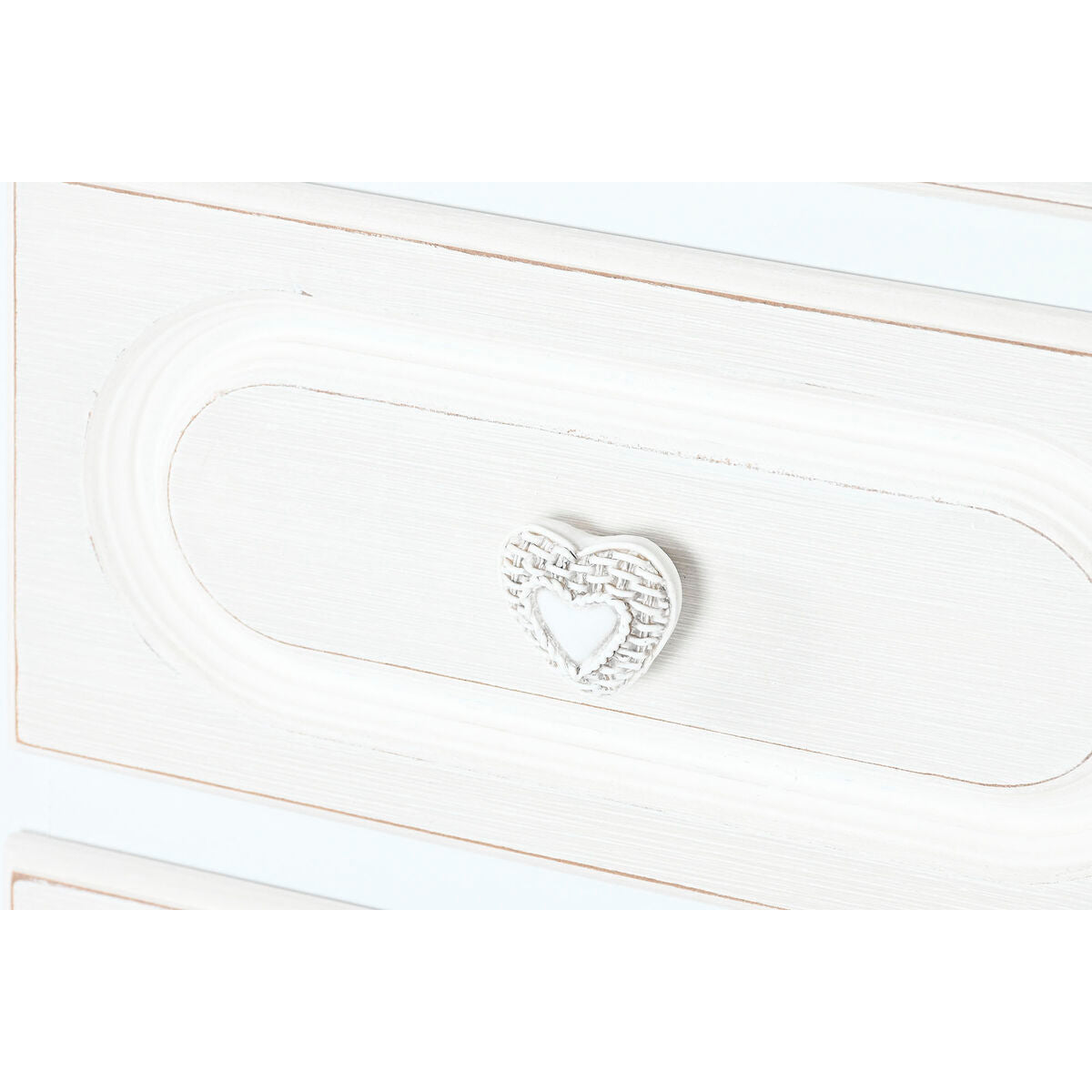 Caisson à Tiroirs Home ESPRIT Blanc Romantique 40 x 36 x 100 cm