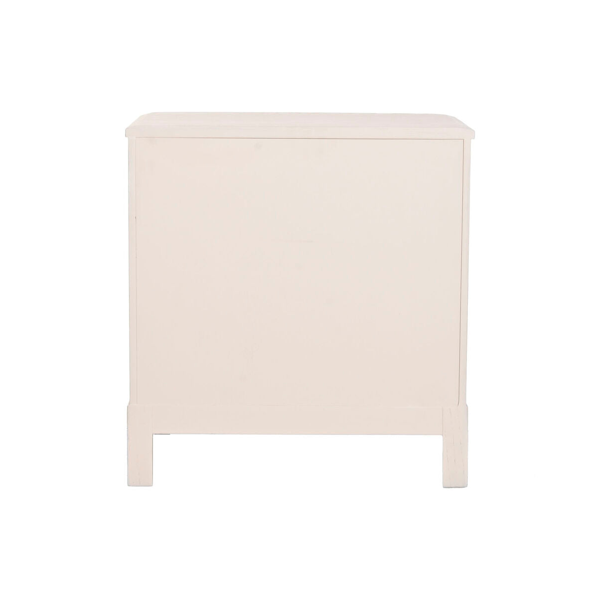 Table de Nuit Home ESPRIT Gris clair 53 x 42 x 56,2 cm