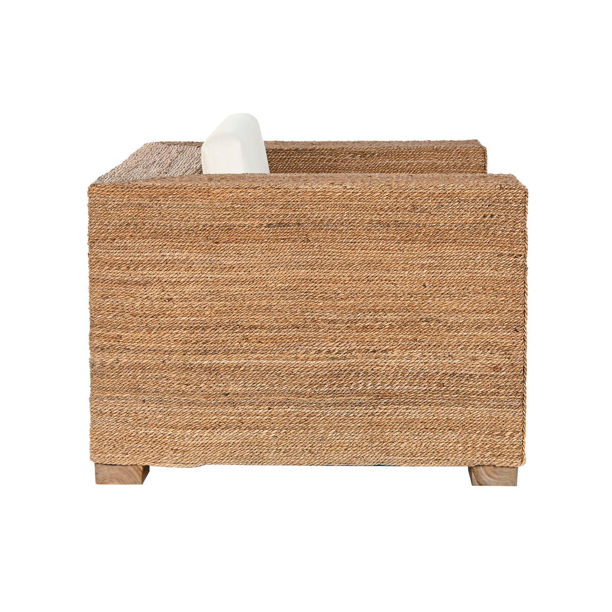 Chaise de jardin Home ESPRIT Blanc Naturel 117 x 92 x 65 cm