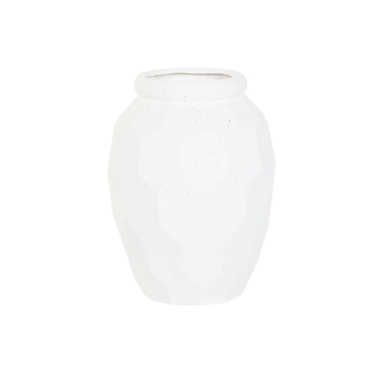 Cache-pot Home ESPRIT Blanc Magnésium Moderne 43 x 43 x 80 cm