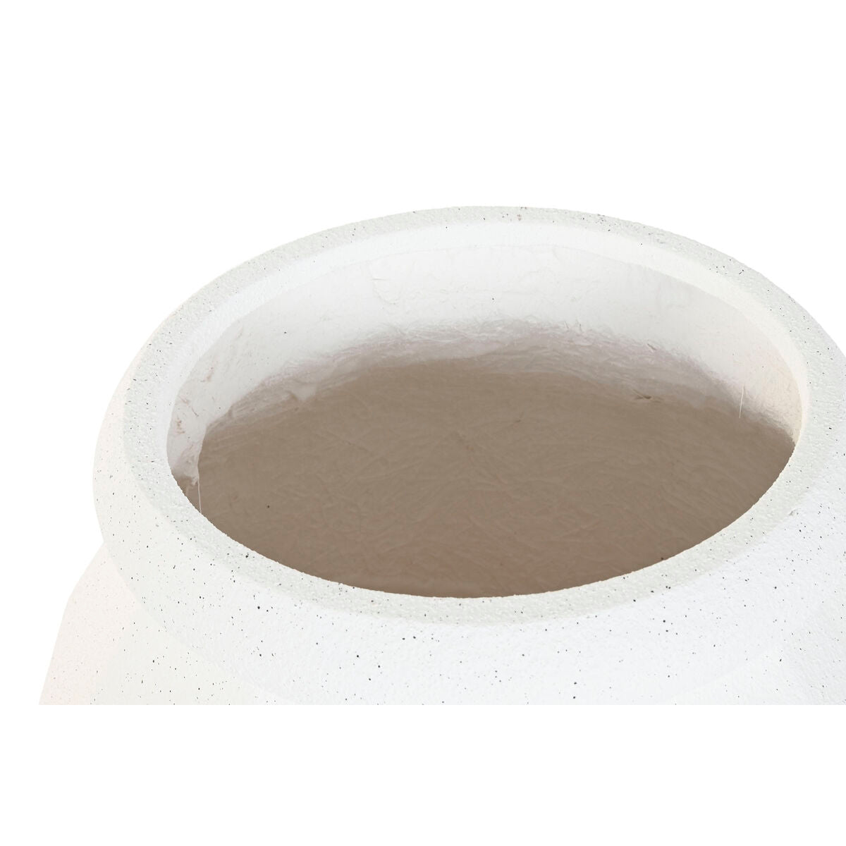 Cache-pot Home ESPRIT Blanc Magnésium Moderne 47 x 47 x 61 cm