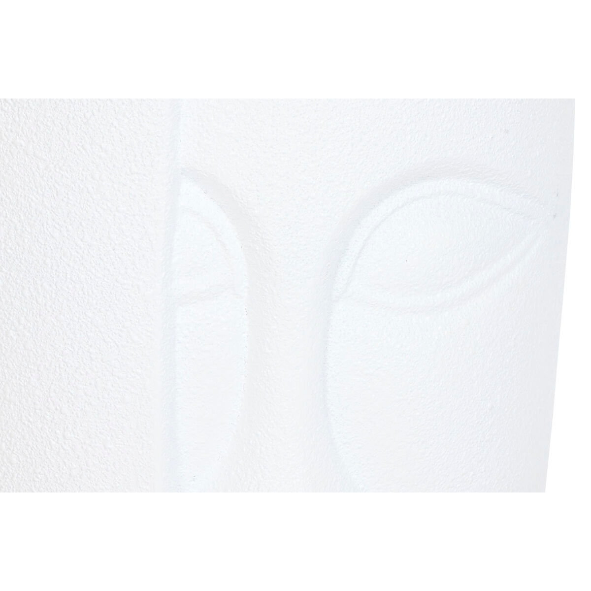 Cache-pot Home ESPRIT Blanc Magnésium Moderne Visage 33 x 33 x 72 cm