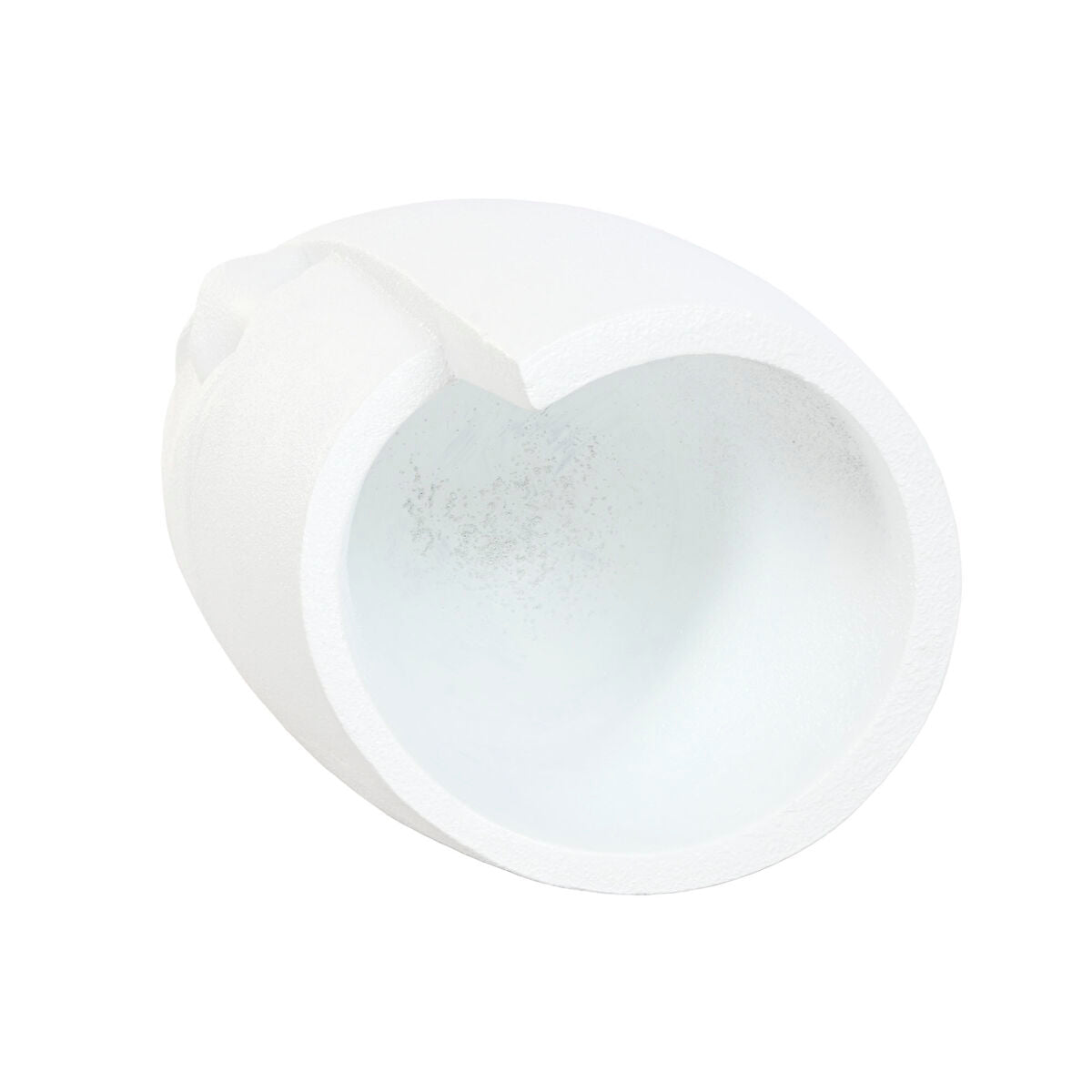 Cache-pot Home ESPRIT Blanc Magnésium Moderne Visage 33 x 33 x 72 cm