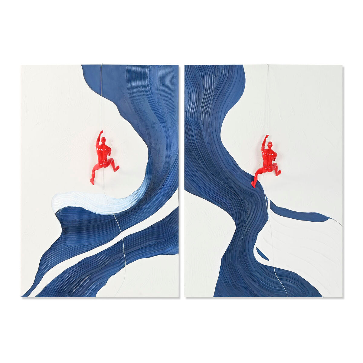 Toile Home ESPRIT Résine Toile 80 x 3,5 x 120 cm