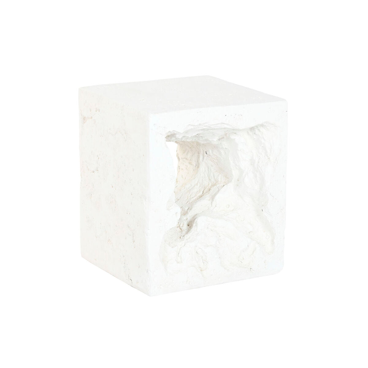 Table d'appoint Home ESPRIT Blanc 40 x 40 x 46 cm