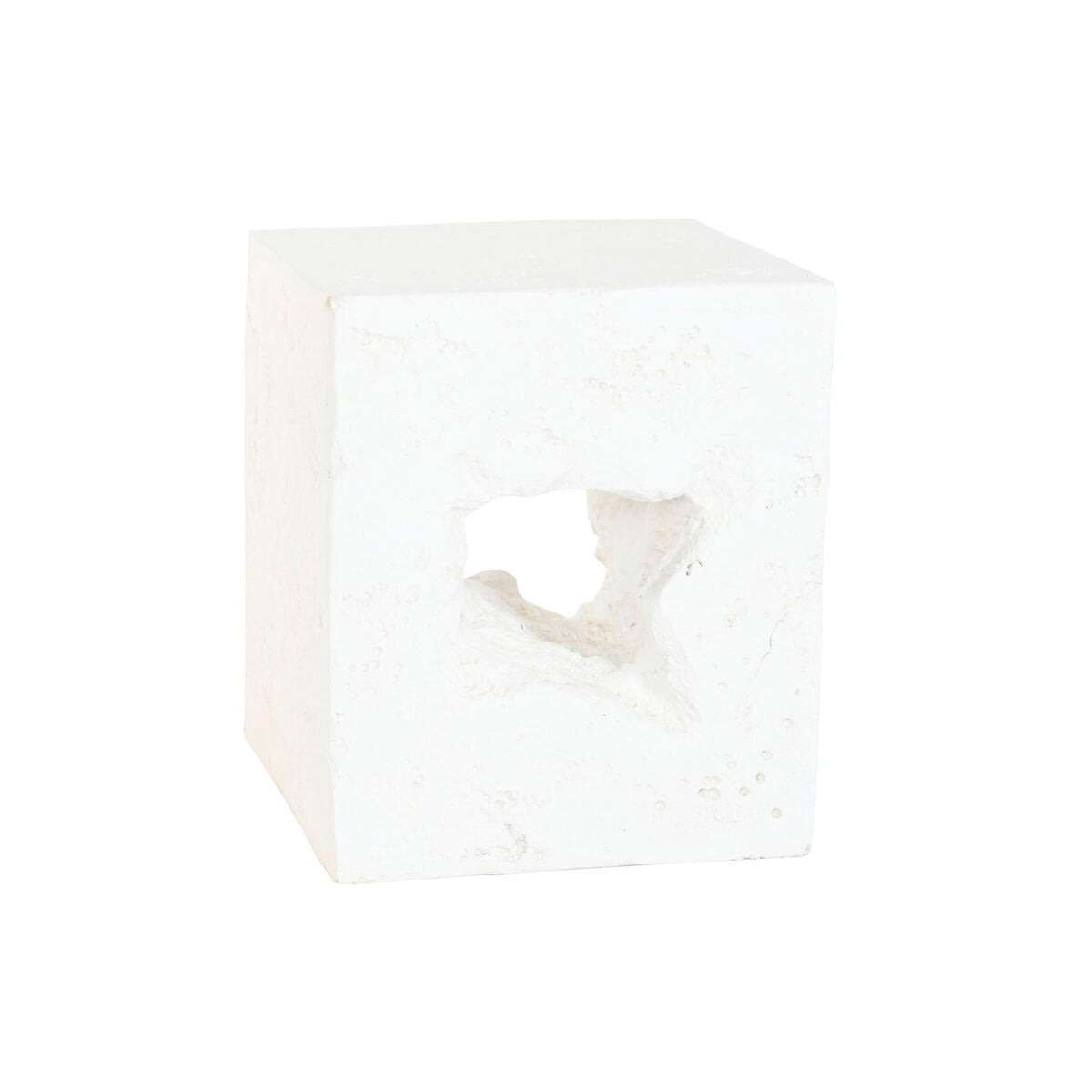 Table d'appoint Home ESPRIT Blanc 40 x 40 x 46 cm