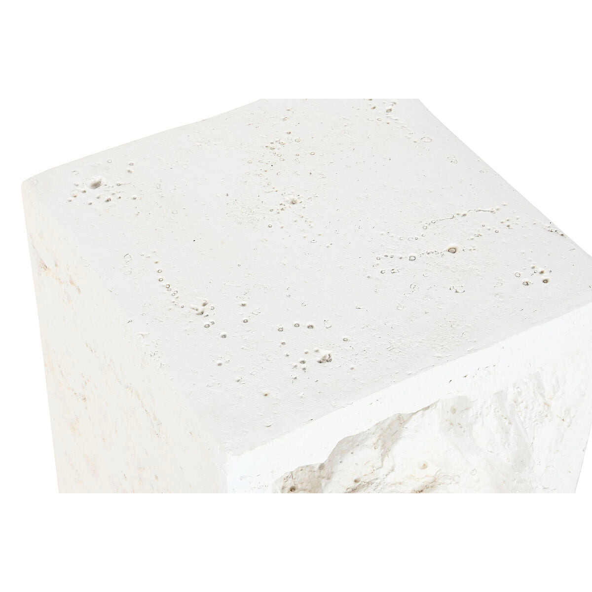 Table d'appoint Home ESPRIT Blanc 40 x 40 x 46 cm