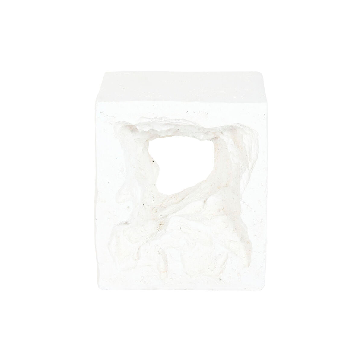 Table d'appoint Home ESPRIT Blanc 40 x 40 x 46 cm