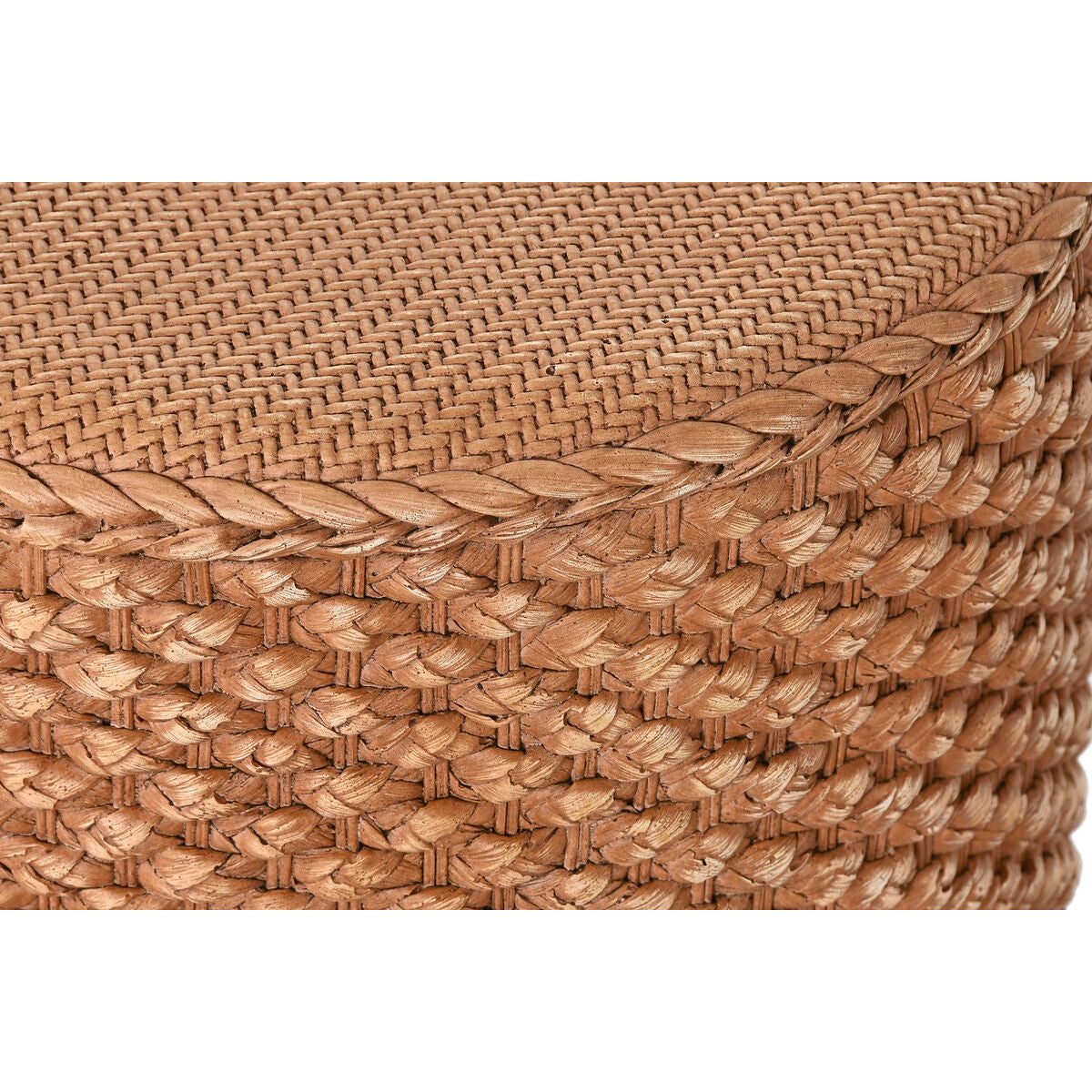 Table d'appoint Home ESPRIT Marron Clair 36,5 x 36,5 x 44 cm