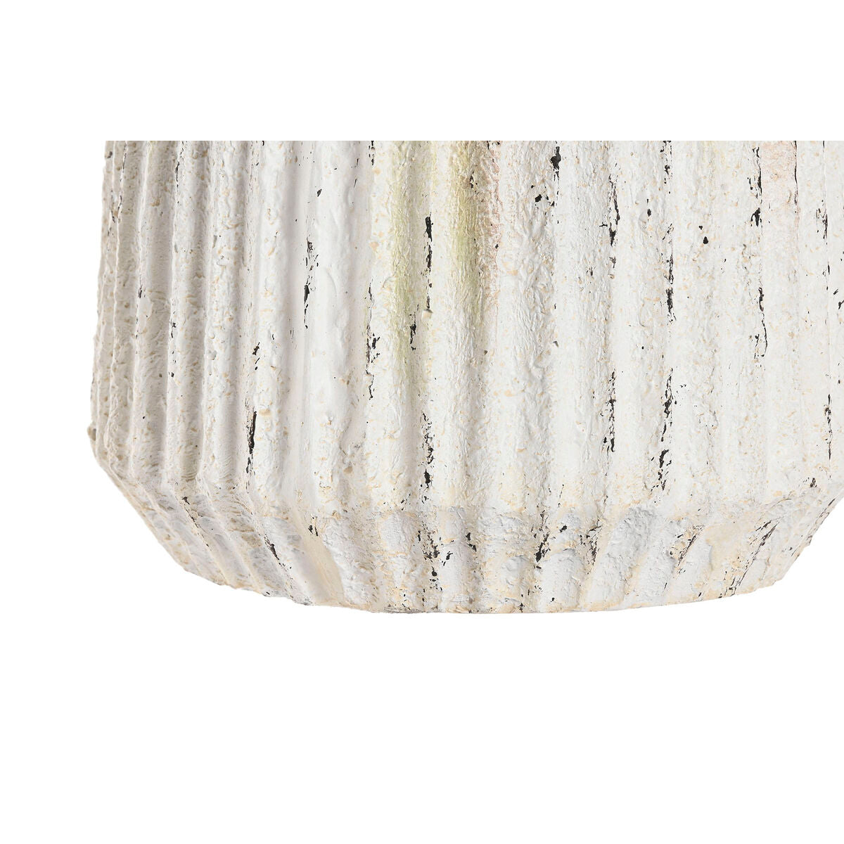 Vase Home ESPRIT Blanc Magnésium 28 x 28 x 53 cm