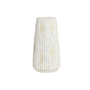 Vase Home ESPRIT Blanc Magnésium 28 x 28 x 53 cm