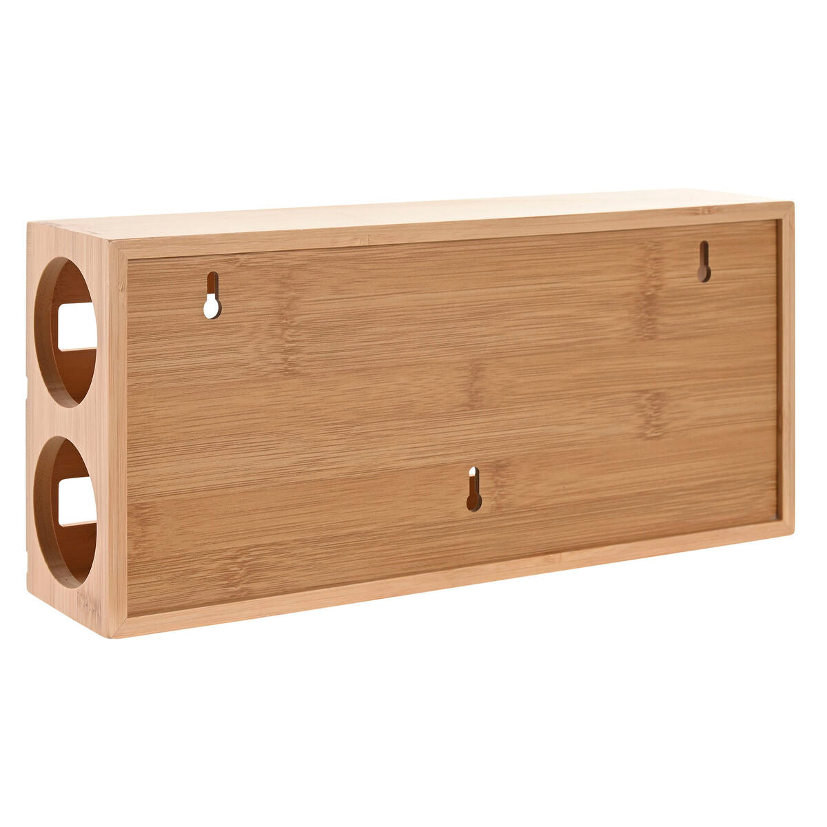 Dérouleur de papier de cuisine Home ESPRIT Naturel Bambou 33,5 x 7 x 14,5 cm