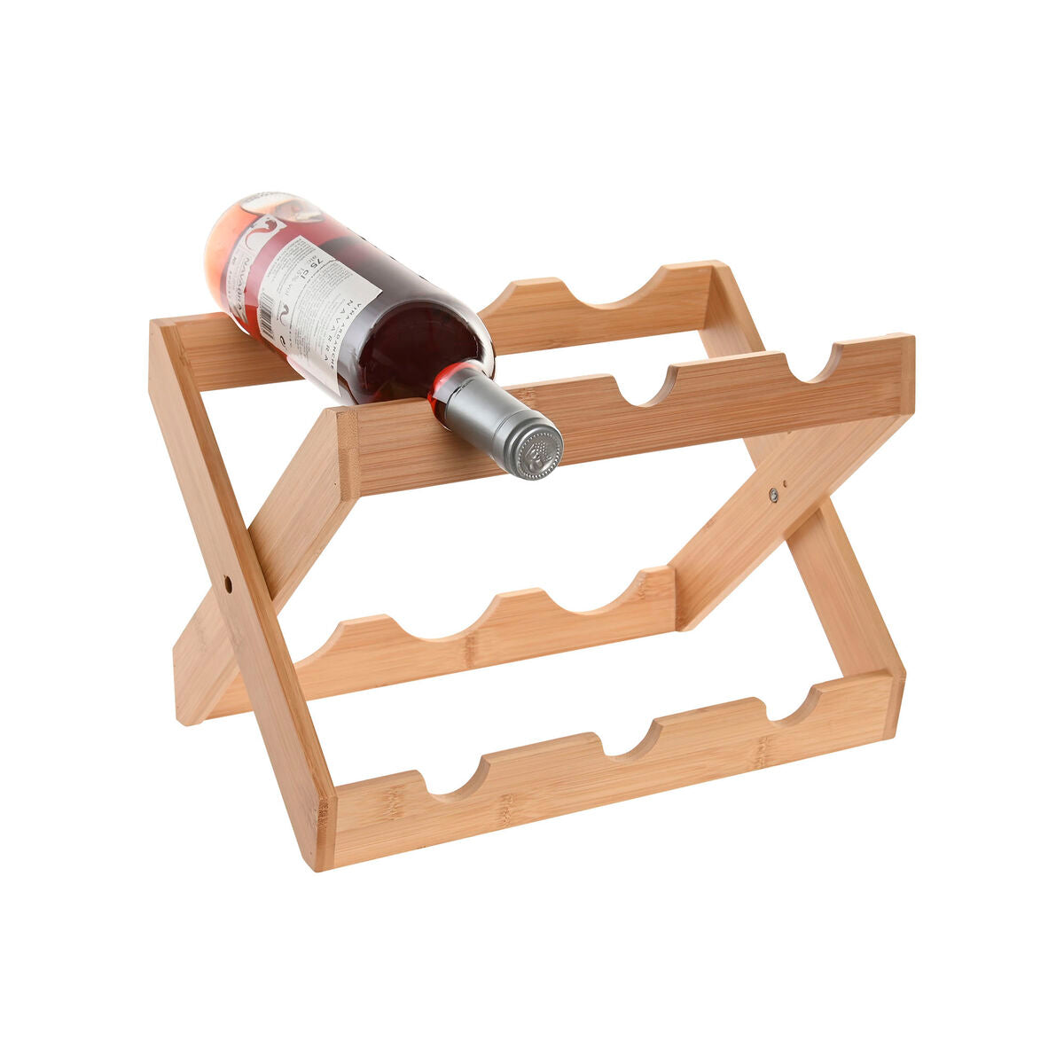 Range Bouteilles Home ESPRIT Naturel 35,5 x 20 x 29,5 cm