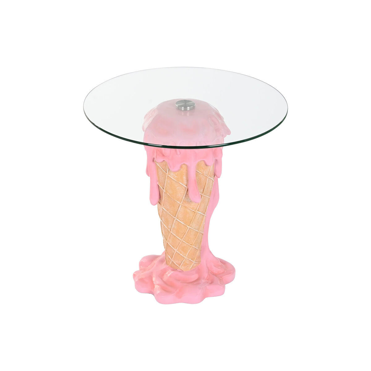 Table d'appoint Home ESPRIT Rose 48 x 48 x 49 cm