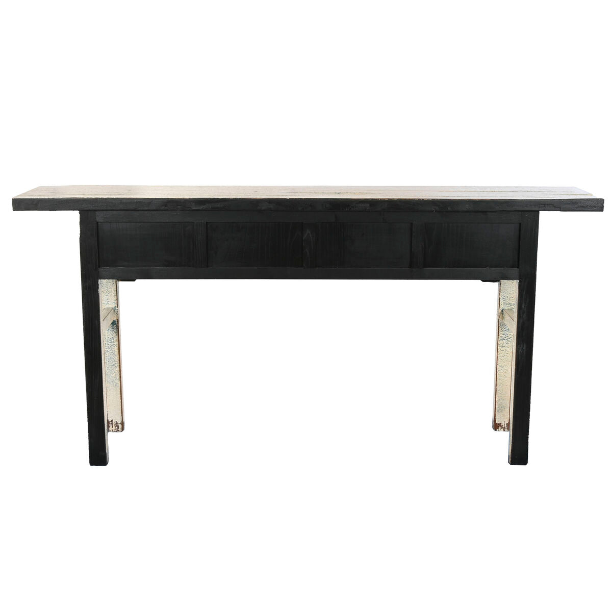 Meuble d'Entrée Home ESPRIT Blanc Bicolore 178 x 38 x 85 cm