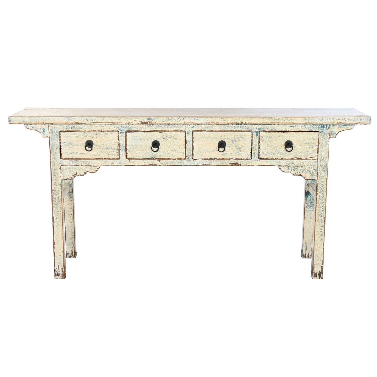 Meuble d'Entrée Home ESPRIT Blanc Bicolore 178 x 38 x 85 cm