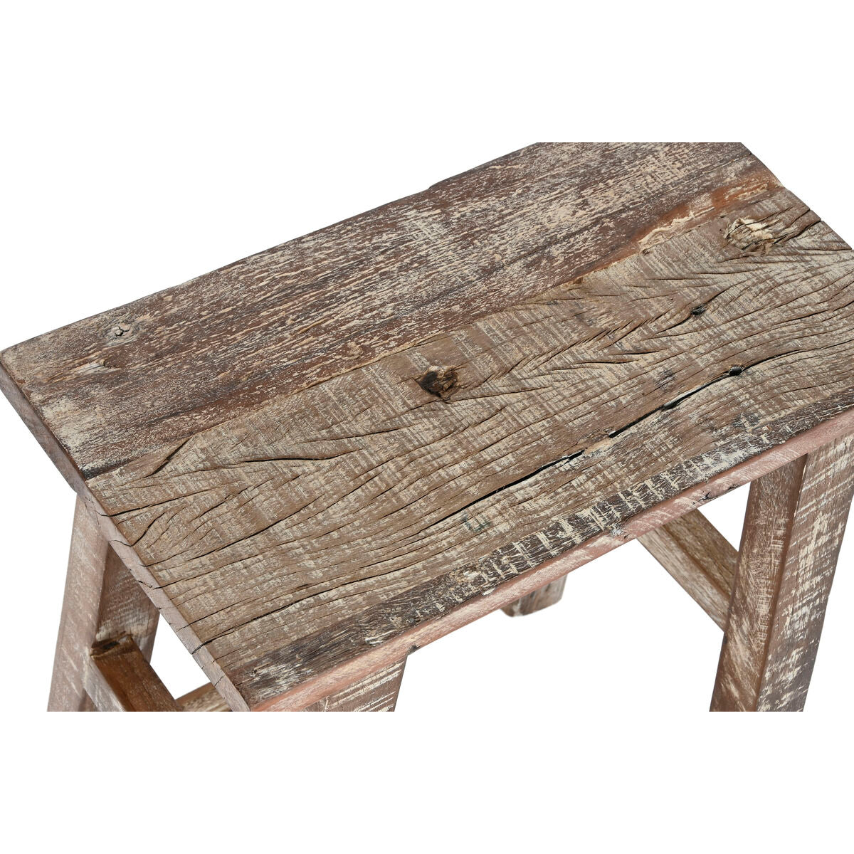 Table d'appoint Home ESPRIT Blanc Marron 45 x 25 x 51 cm