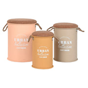 Set de basket Home ESPRIT Polyuréthane Métal