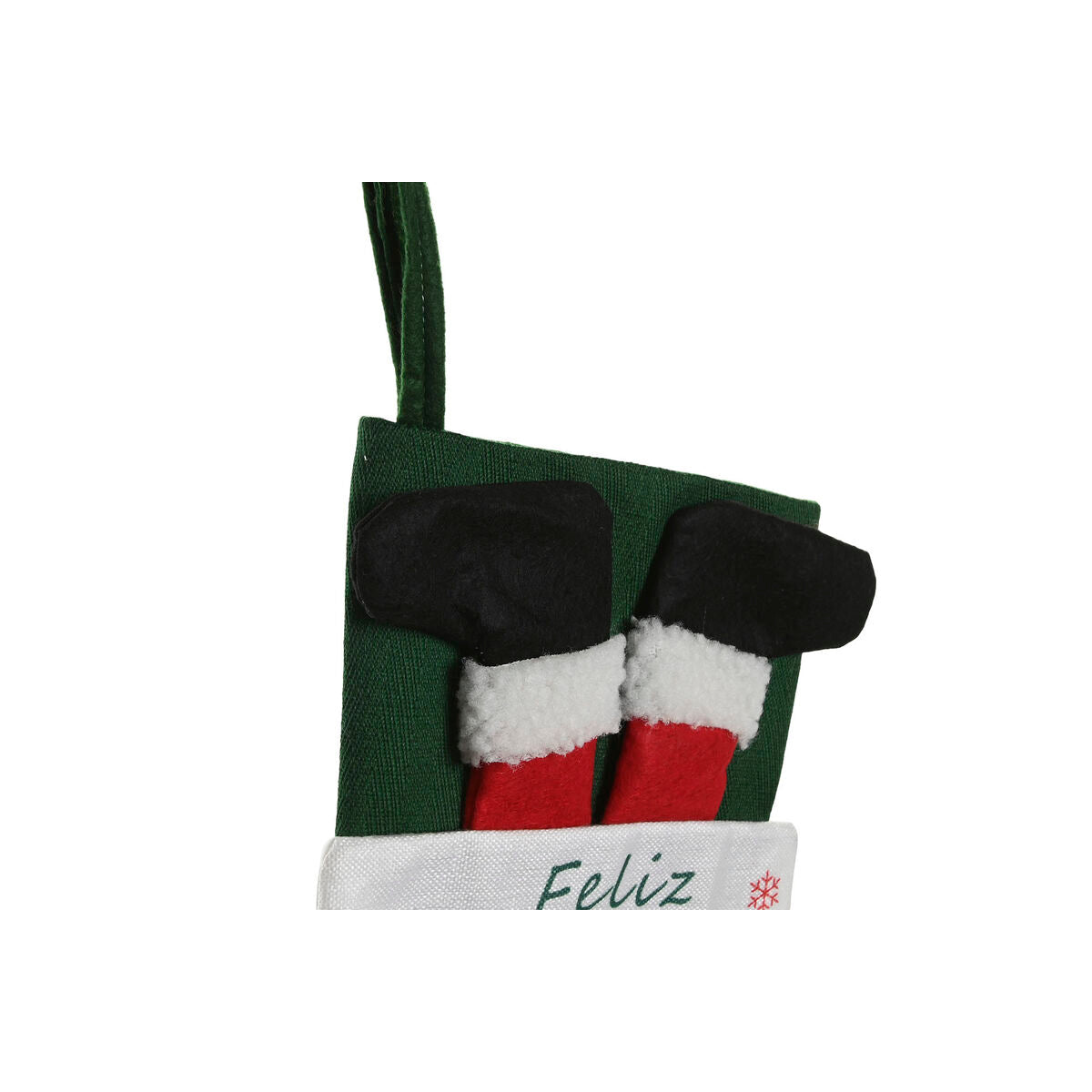 Chaussette de Noël Home ESPRIT Polyester