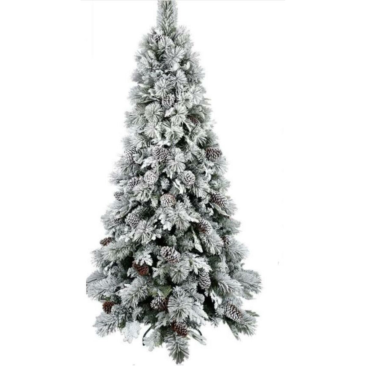 Sapin de Noël Home ESPRIT Blanc PVC Enneigé