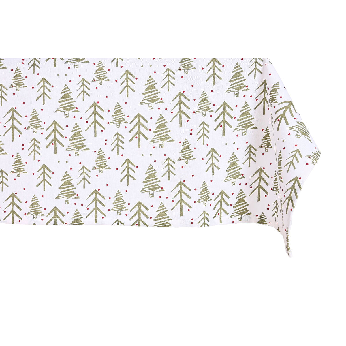 Nappe enduite antitache Home ESPRIT Blanc Vert Beige (9 Pièces)