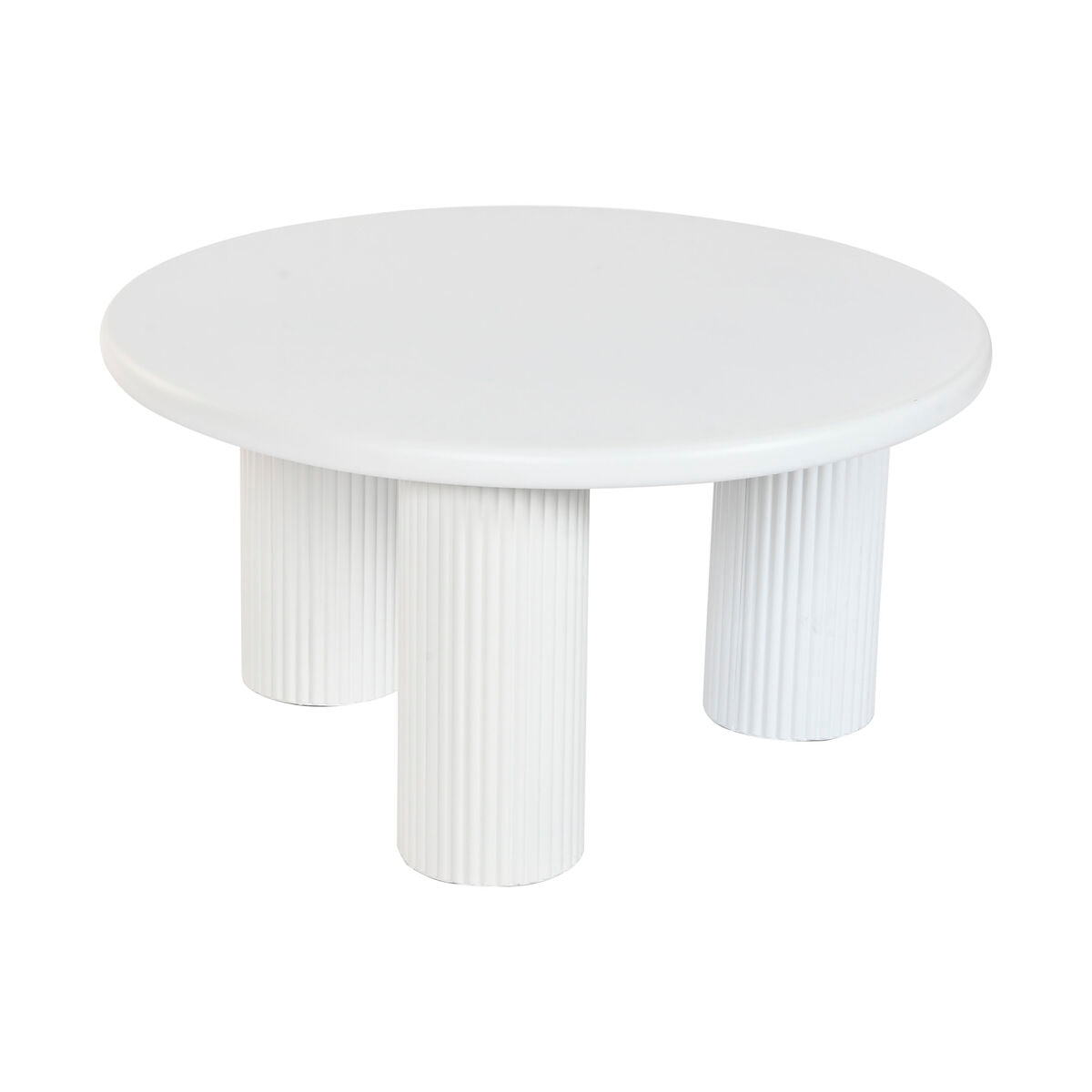 Table d'appoint Home ESPRIT Blanc 75 x 75 x 40 cm
