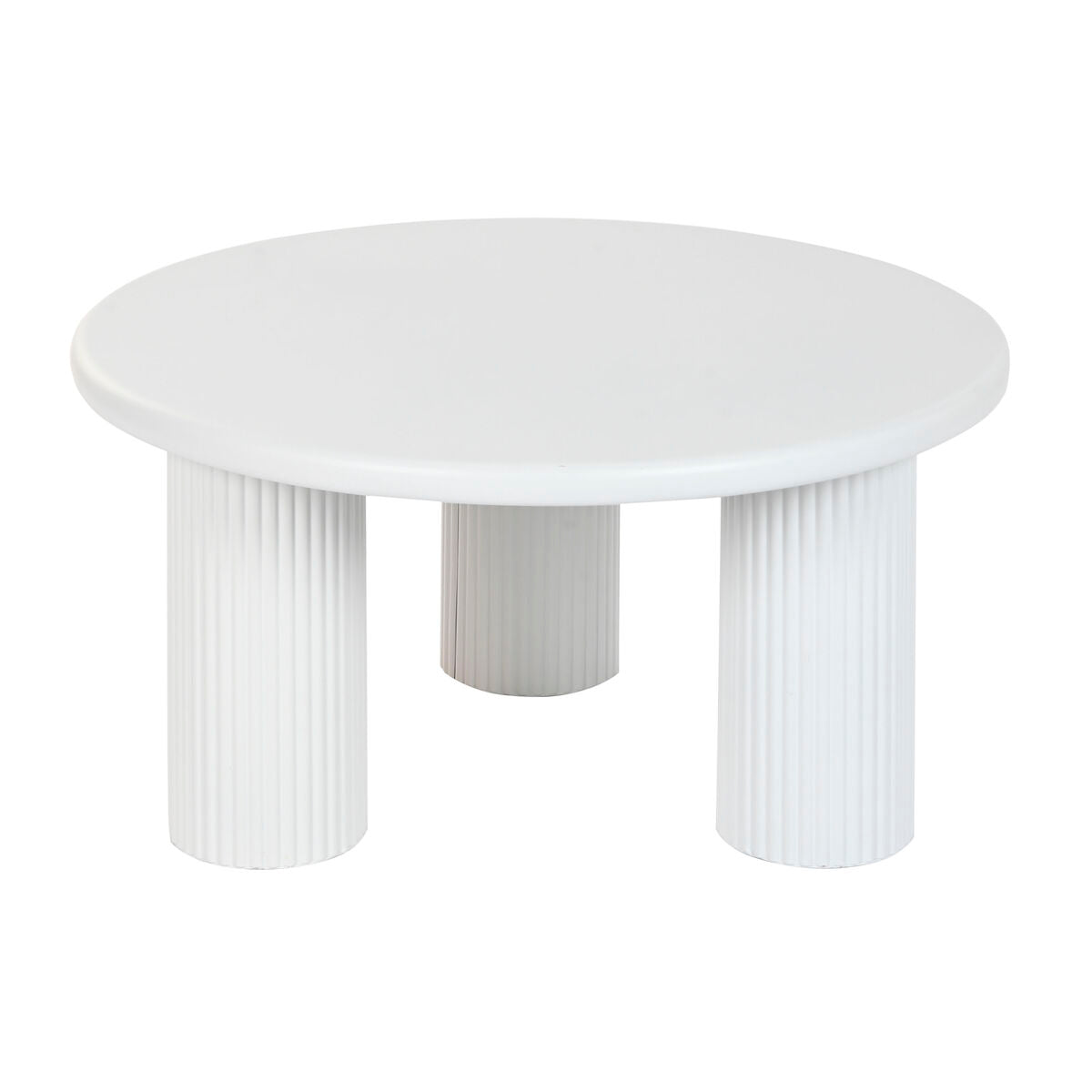 Table d'appoint Home ESPRIT Blanc 75 x 75 x 40 cm