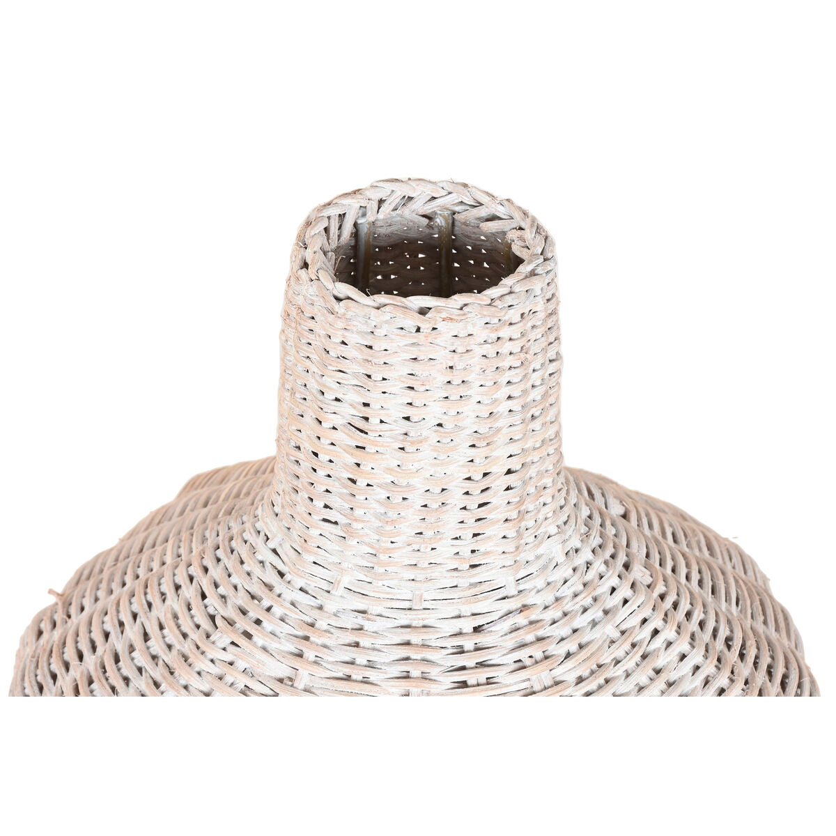 Ensemble de 3 Vases Home ESPRIT Métal Naturel 25 x 25 x 80 cm (3 Pièces)