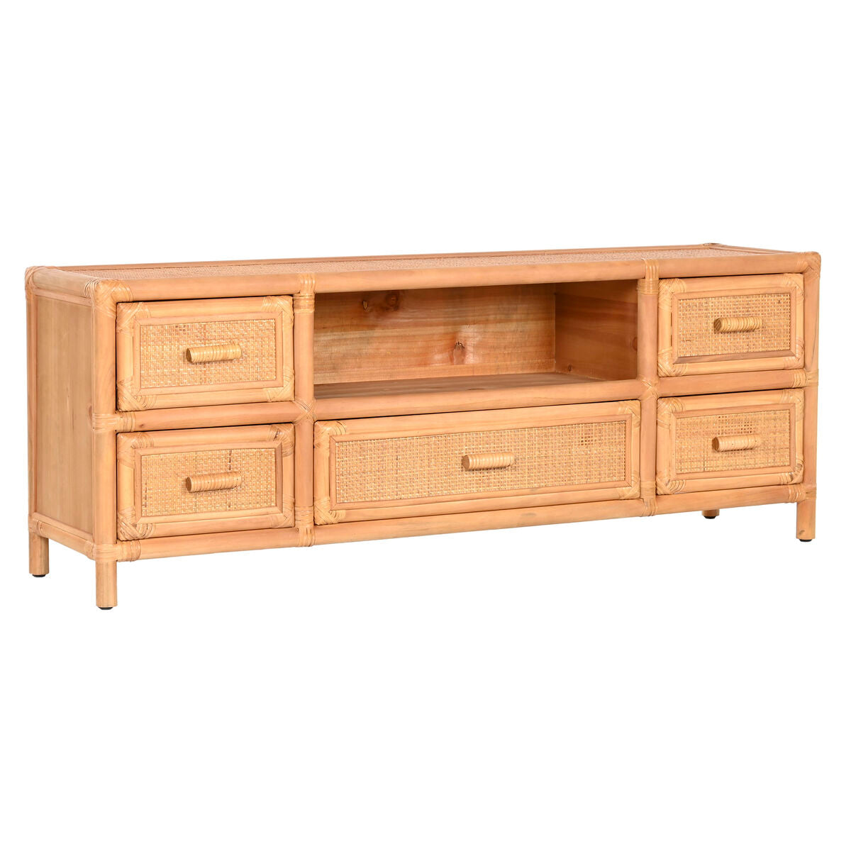 Meubles de télévision Home ESPRIT Marron Clair 120 x 30 x 45 cm