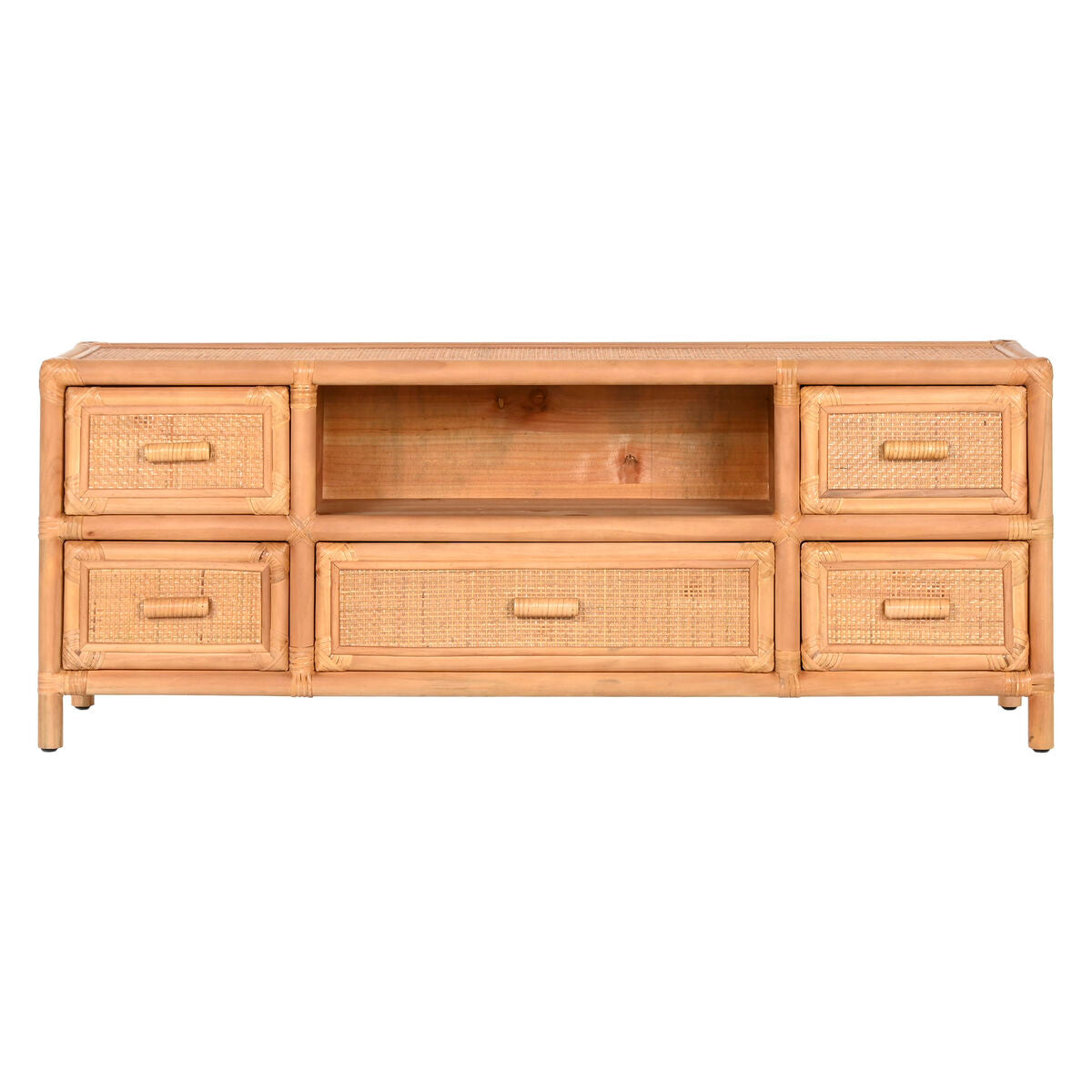 Meubles de télévision Home ESPRIT Marron Clair 120 x 30 x 45 cm