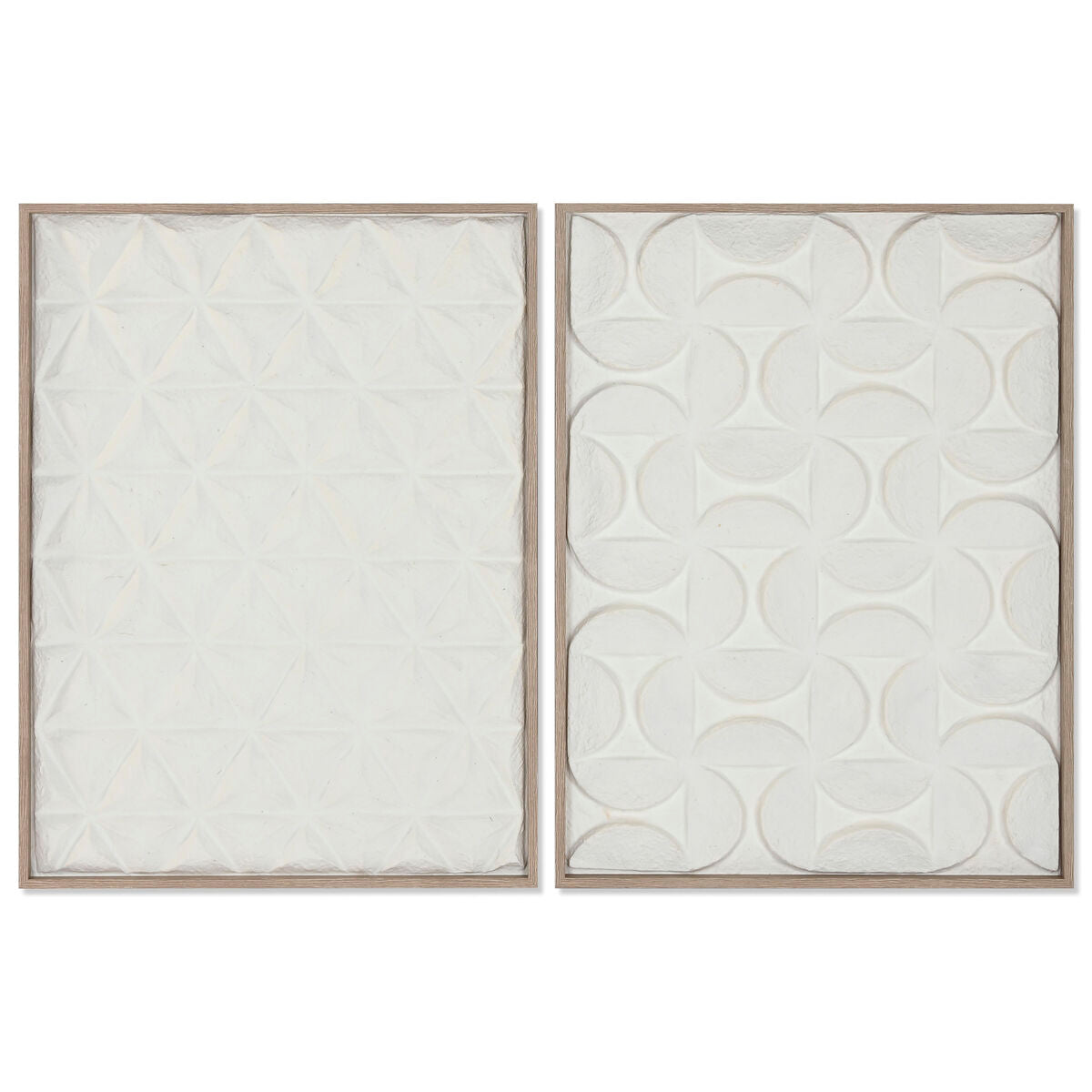 Cadre 3D Home ESPRIT Papier polystyrène 60 x 3 x 80 cm