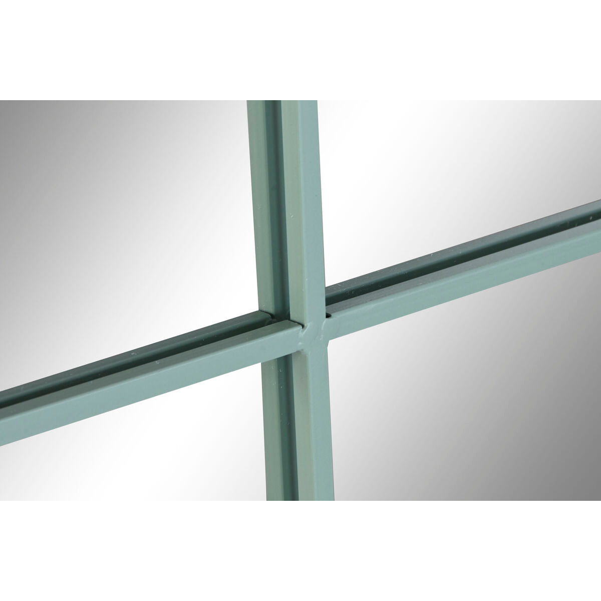 Miroir mural Home ESPRIT Vert Fenêtre Scandi 122 x 2 x 122 cm