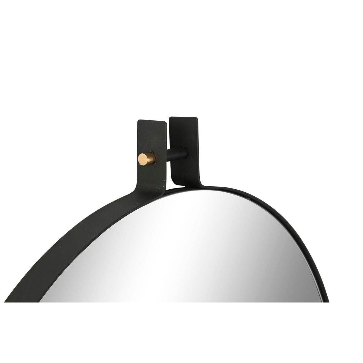 Miroir mural Home ESPRIT Noir Doré Moderne