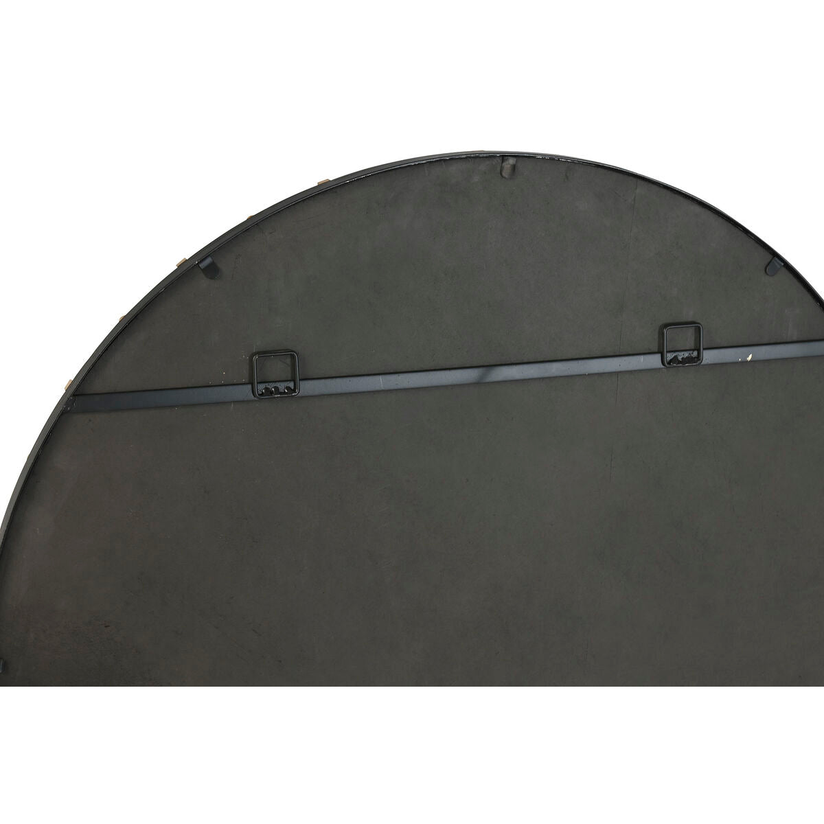 Miroir mural Home ESPRIT Noir Doré Moderne 90 x 3,5 x 90 cm