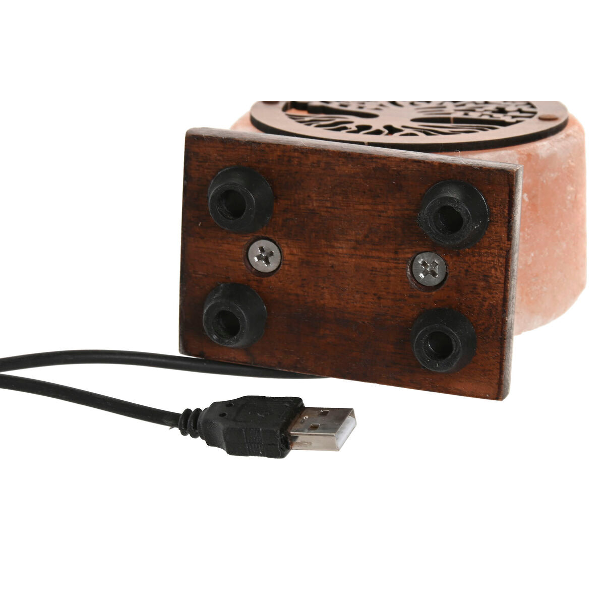 Lampe de bureau Home ESPRIT Marron Rose