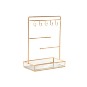 Boîte à bijoux Home ESPRIT Doré Métal Miroir 21 x 10 x 32 cm