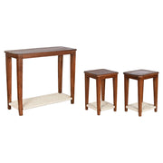 Jeu de 3 tables Home ESPRIT Marron 95 x 40 x 81 cm (3 Pièces)
