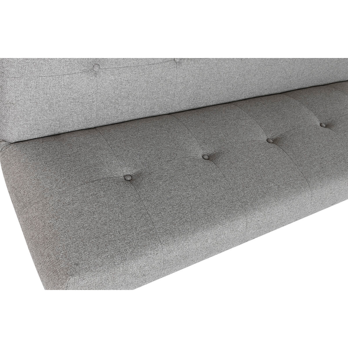 Canapé Convertible Home ESPRIT Gris Crème Scandi 172 x 80 x 76 cm