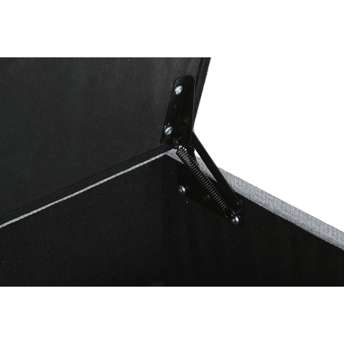 Repose-pied Home ESPRIT Gris clair Urbaine 70 X 50 X 40 CM