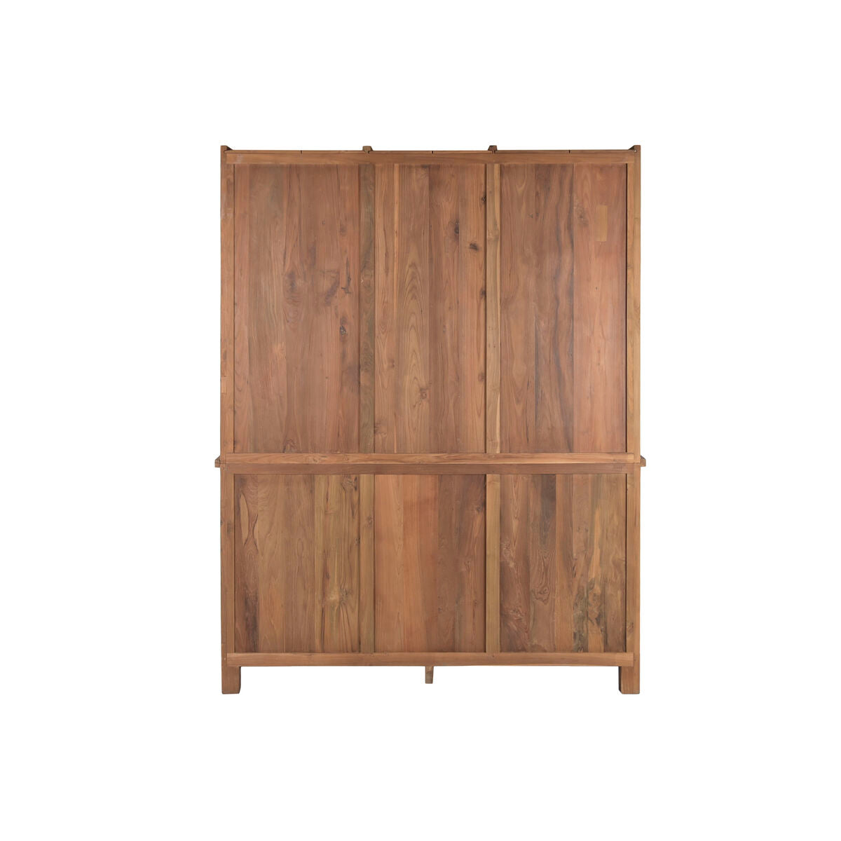 Présentoir Home ESPRIT Verre bois de teck 160 X 45 X 210 CM
