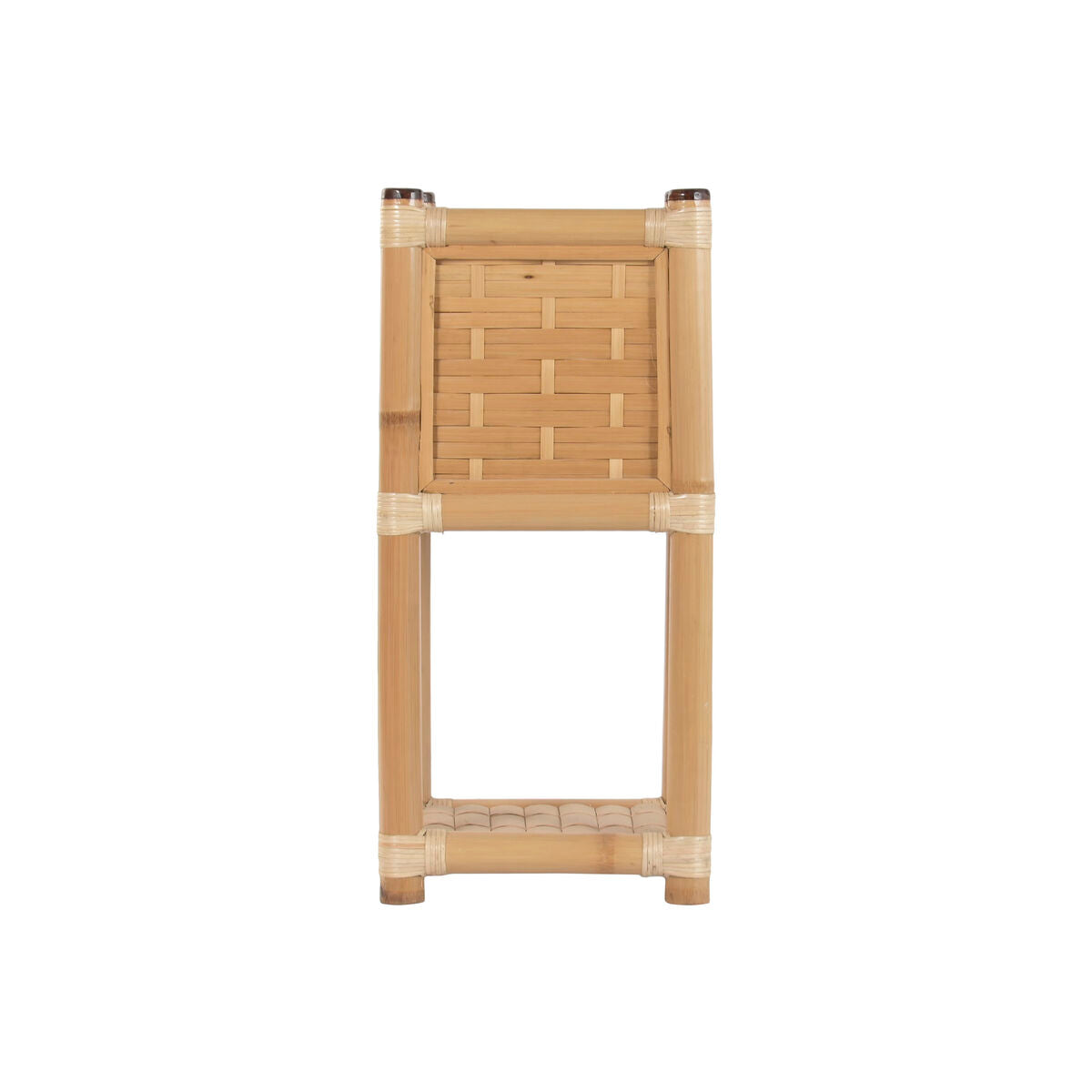 Cache-pot Home ESPRIT Bambou Rotin Tropical 35 X 35 X 77 CM