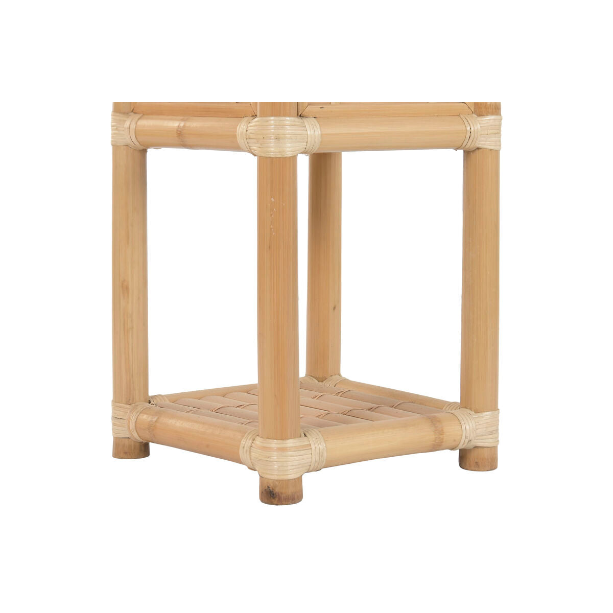 Cache-pot Home ESPRIT Bambou Rotin Tropical 35 X 35 X 77 CM