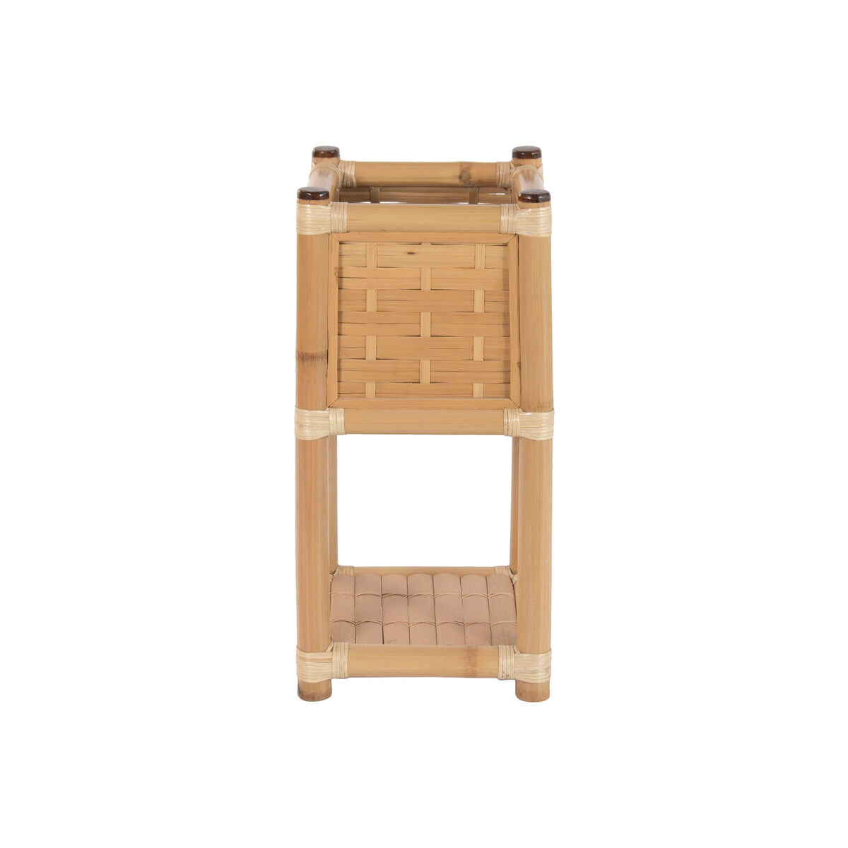 Cache-pot Home ESPRIT Bambou Rotin Tropical 35 X 35 X 77 CM