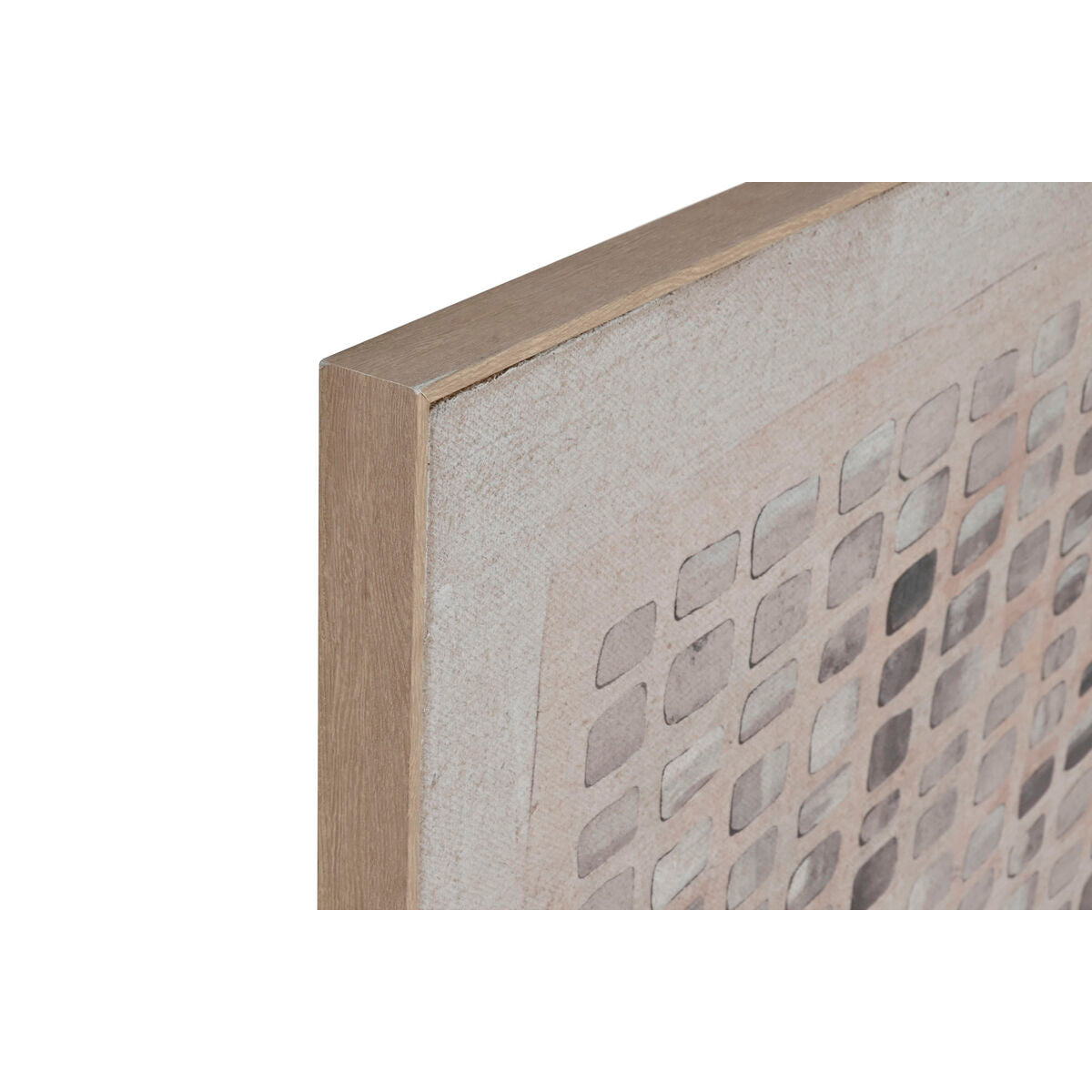 Cadre 3D Home ESPRIT Jute polystyrène 100 x 4 x 100 cm