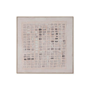 Cadre 3D Home ESPRIT Jute polystyrène 100 x 4 x 100 cm