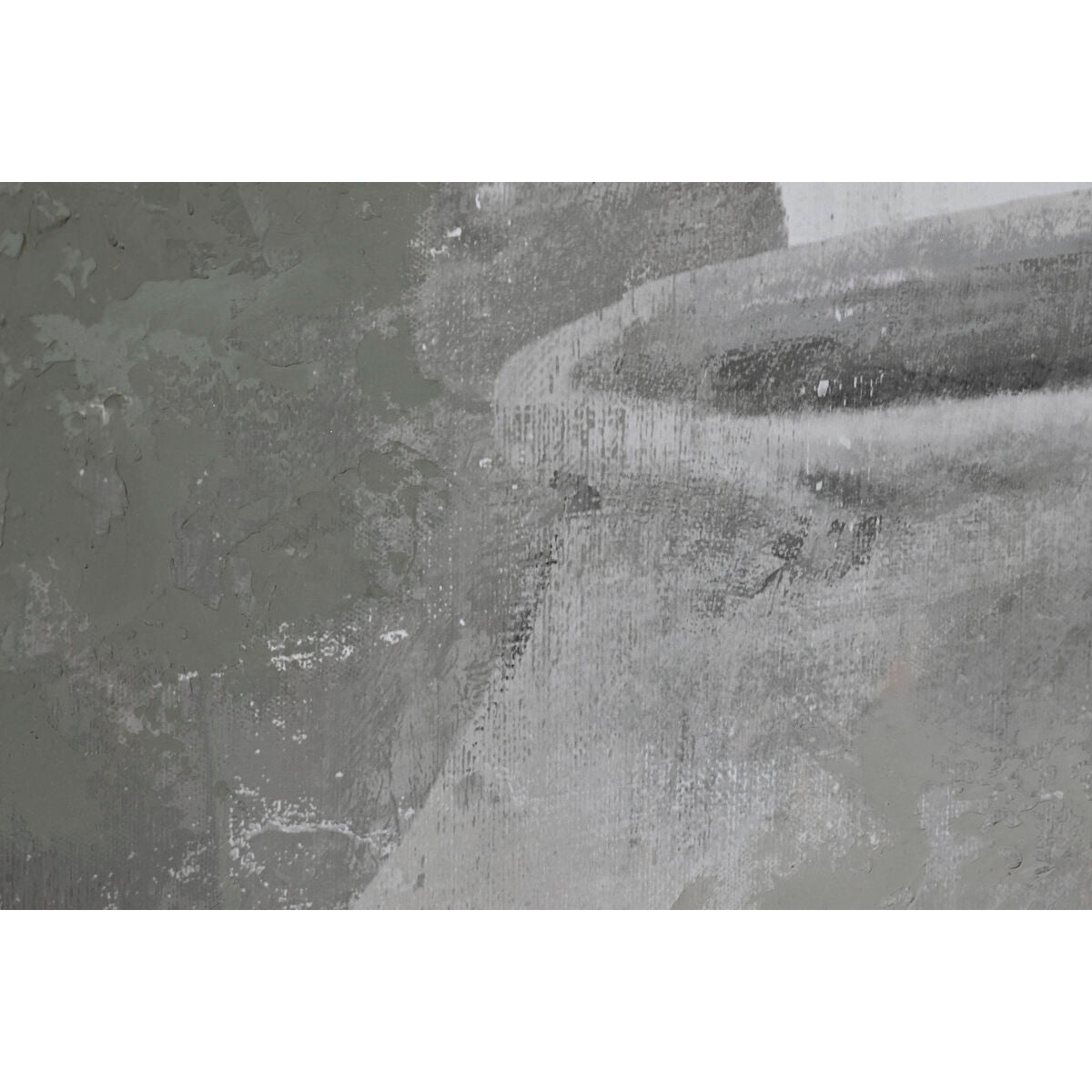 Toile Home ESPRIT Noir Gris Oriental Vase 90 x 4 x 120 cm (2 Unités)