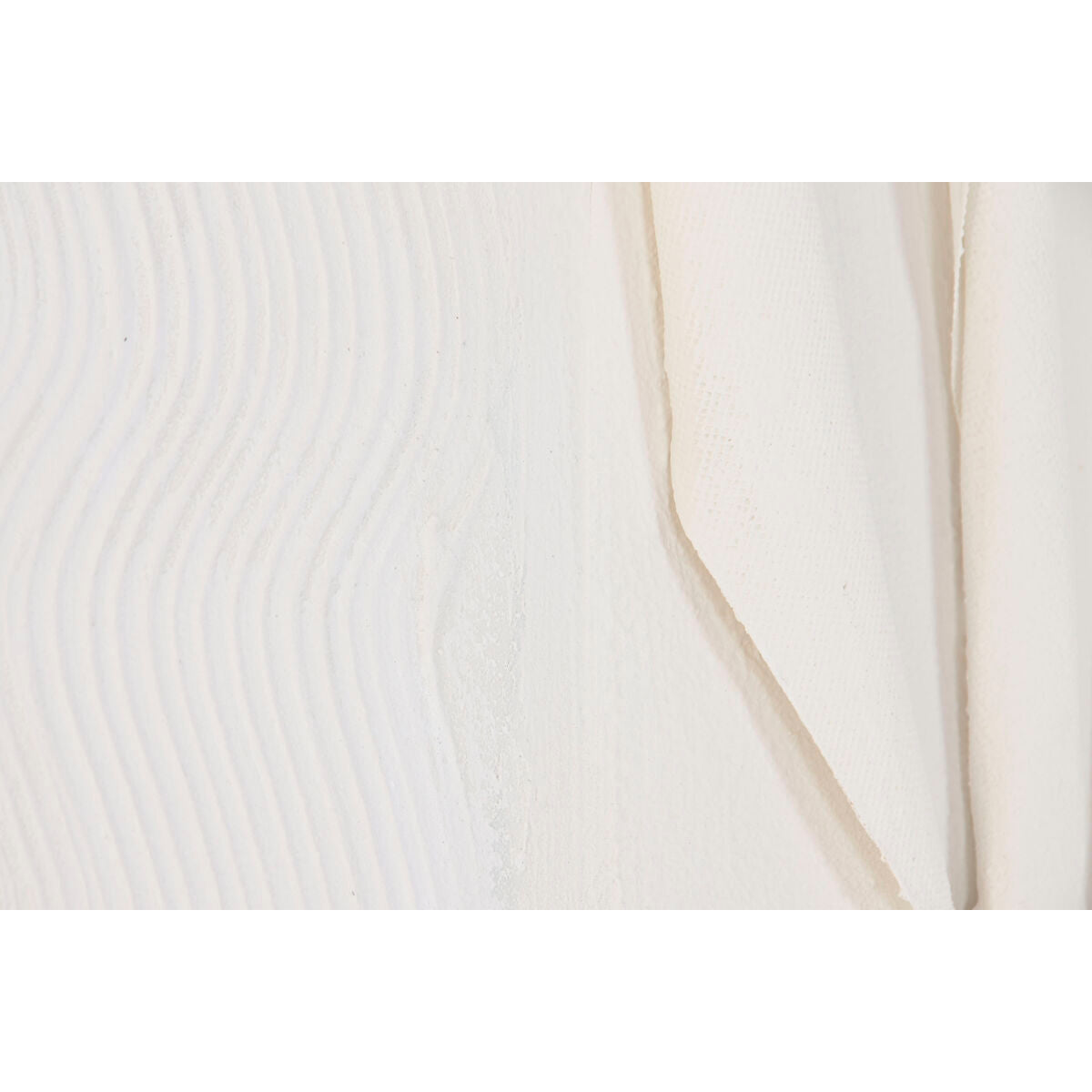 Toile Home ESPRIT Blanc Abstrait Scandinave 60 x 3,5 x 60 cm (2 Unités)