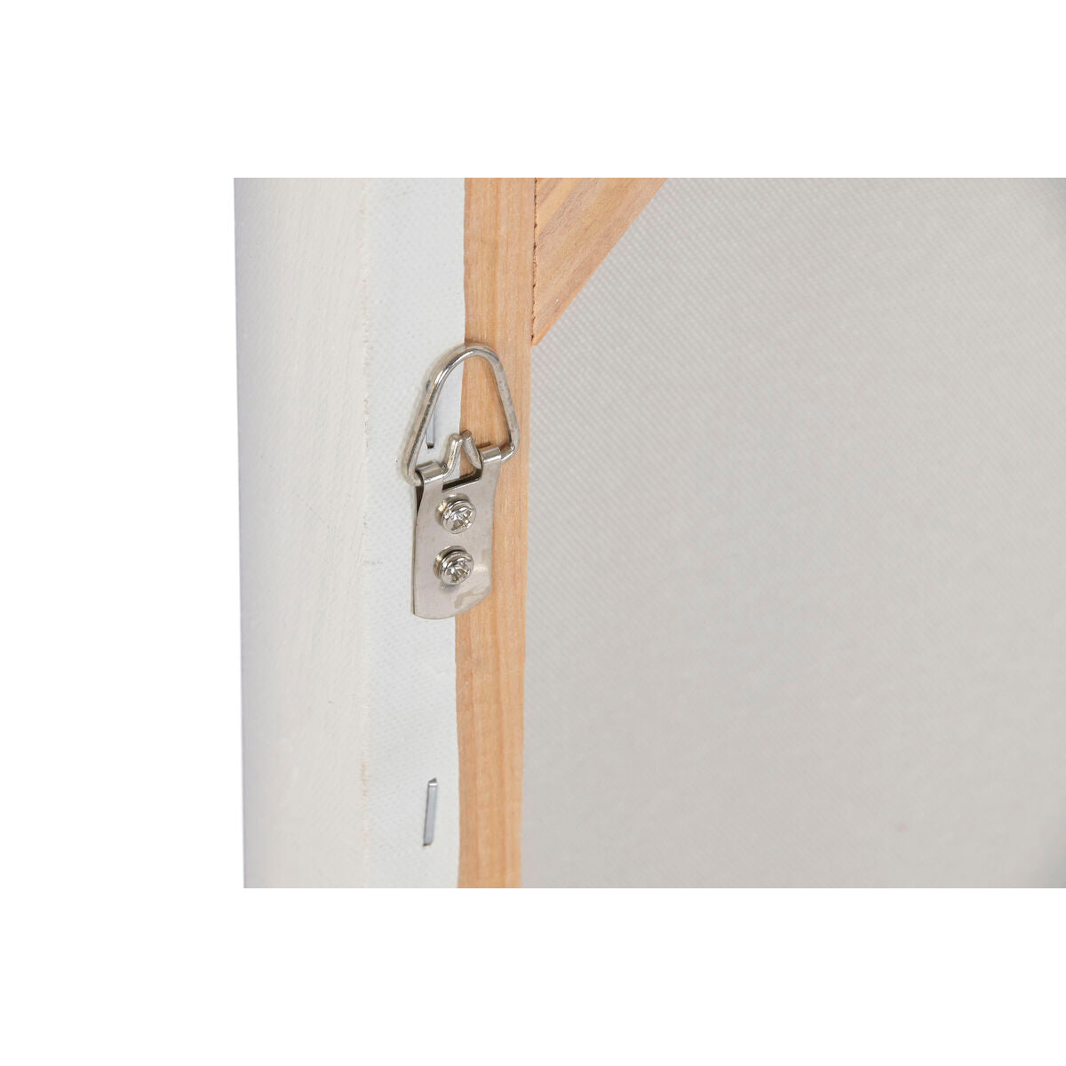 Toile Home ESPRIT Blanc Abstrait Scandinave 60 x 3,5 x 60 cm (2 Unités)